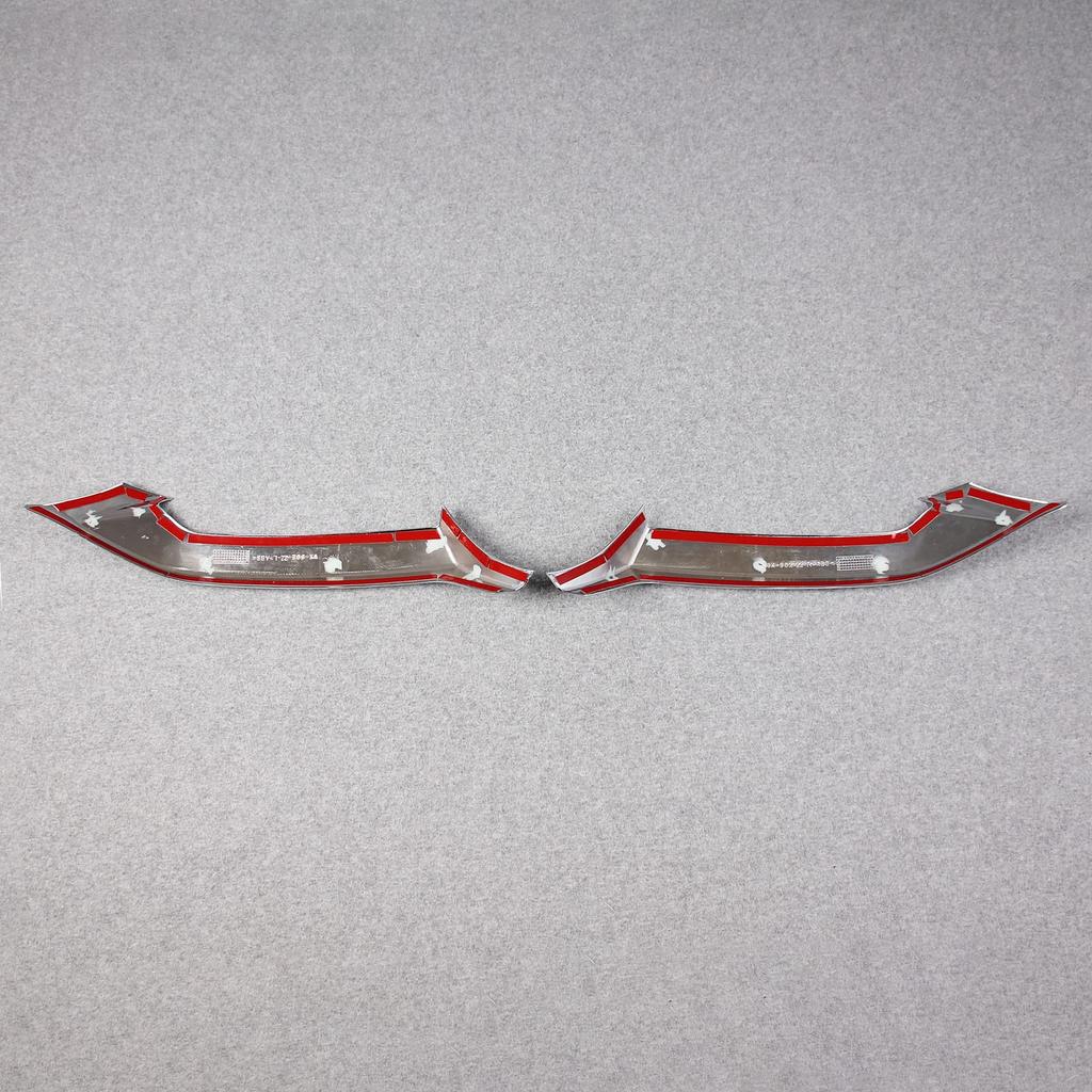 RUIQ Toyota Corolla Cross Exterior Chrome Plated Front Upper Grille Fin Designed Exclusively for the Toyota Corolla Cross Garnish,