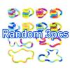 24 Pezzi Corda Arcobaleno Circolare Intrecciata Giocattolo Fidget - Terapia Sensoriale per Autismo Giocattolo Fidget Antistress Bambini