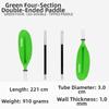 6 Colors Convertible Detachable Single/Double Head Oar Paddle  for SUP Board and Kayak