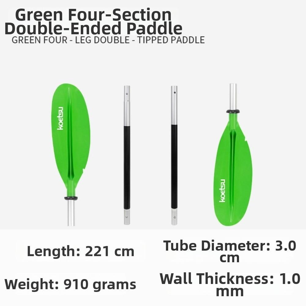 6 Colors Convertible Detachable Single/Double Head Oar Paddle for SUP Board and Kayak