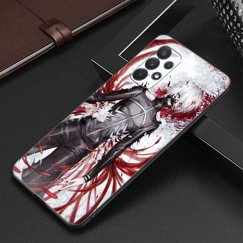 Japanese Anime Tokyo Ghoul Phone Case For Samsung A12 A22 A31 A32 A50 A51 A70 A71 A72 A11 A21S A02S A10S A20S A30S A52 S 5G