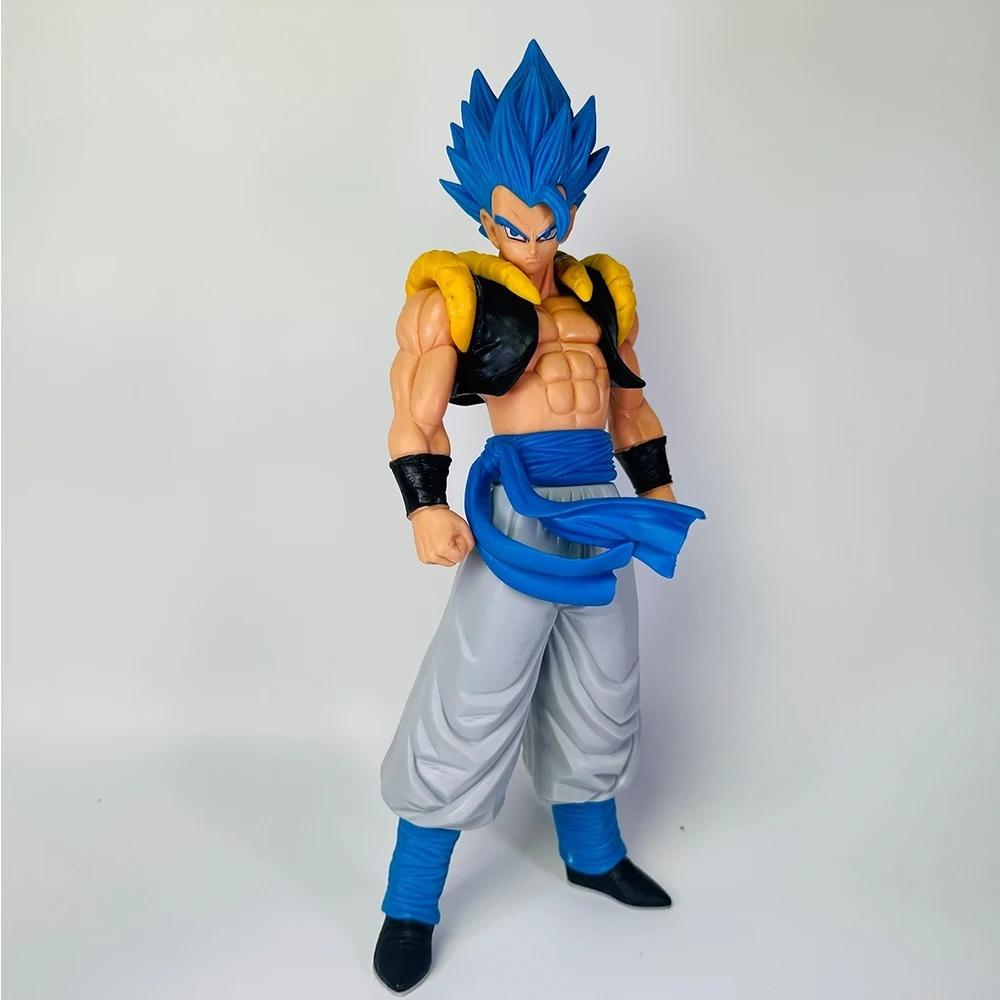Anime Dragon Ball Z Super Saiyan Blue Gogeta PVC Action Figure Model Toys Desktop Decoraction Children Birthday Gift