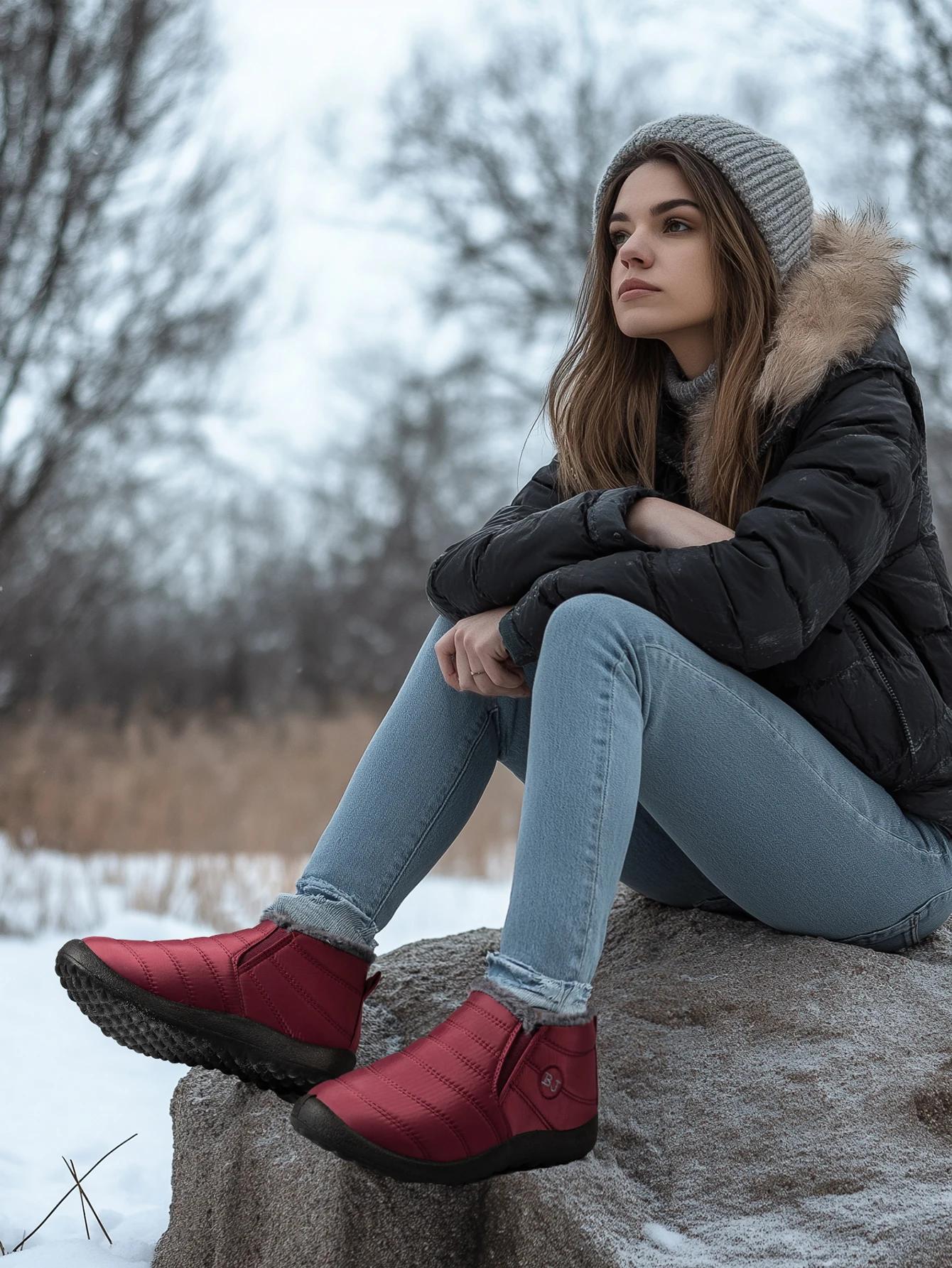 Зимние тканевые туфли Старого Пекина — фото 10