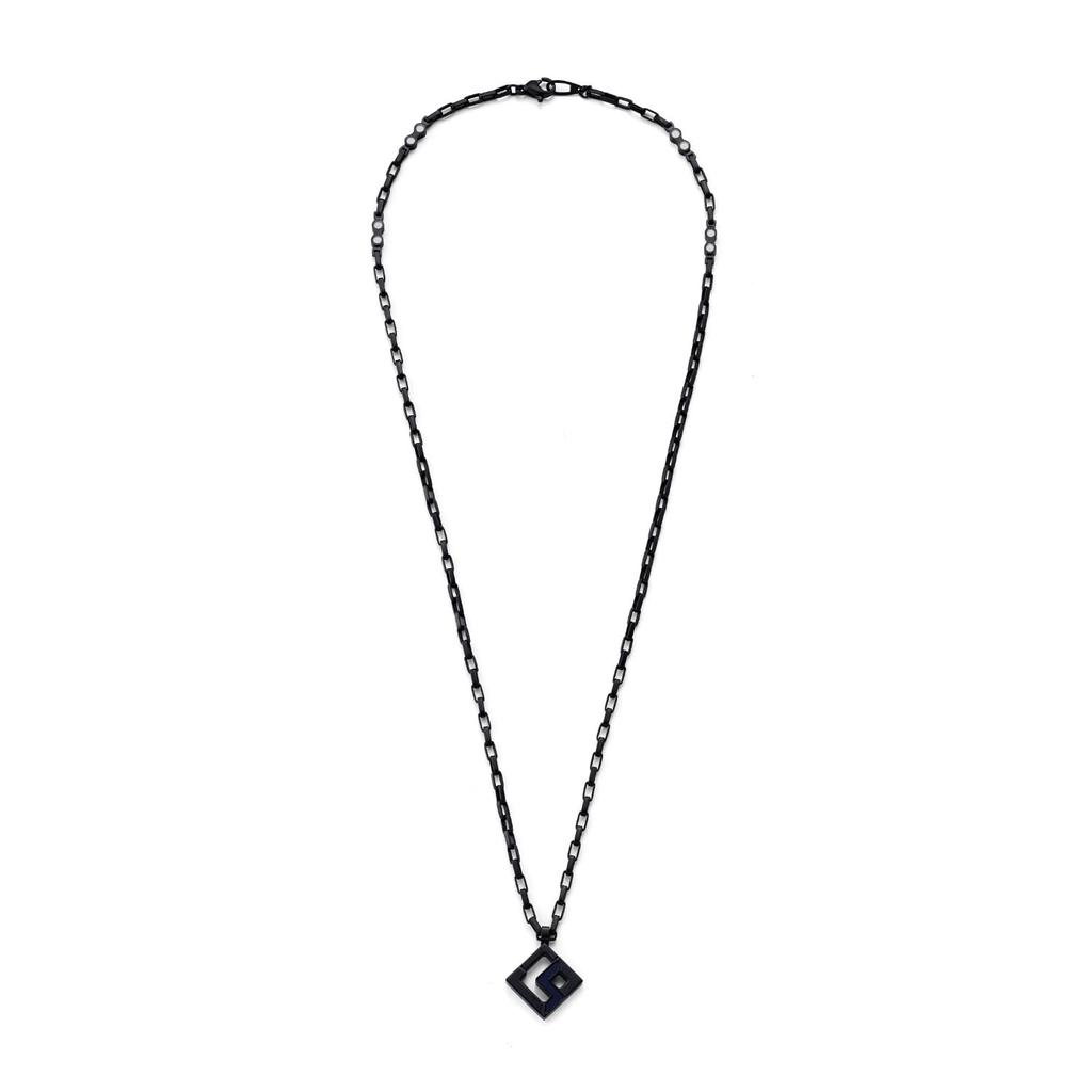 Colantotte Colantotte SPORTS PRO Mag Titanium Necklace Black 51cm RT150-SQ