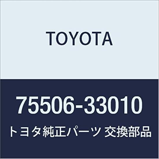 TOYOTA Genuine Parts Roof Drip Side Finish Molding FR LH Windom Part Number 75506-33010