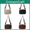 Stylische Street Trend PU Crossbody Tasche Damen 2023 Mode Breiter Riemen Umhängetasche