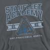 STAR TREK Mens Starfleet Academy Earth Hoodie