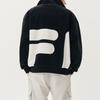 New FILA Velvet Jackets Men's Black F11M048926FBK