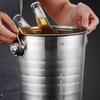 Homeglen Thickened Stainless Steel Ice Bucket