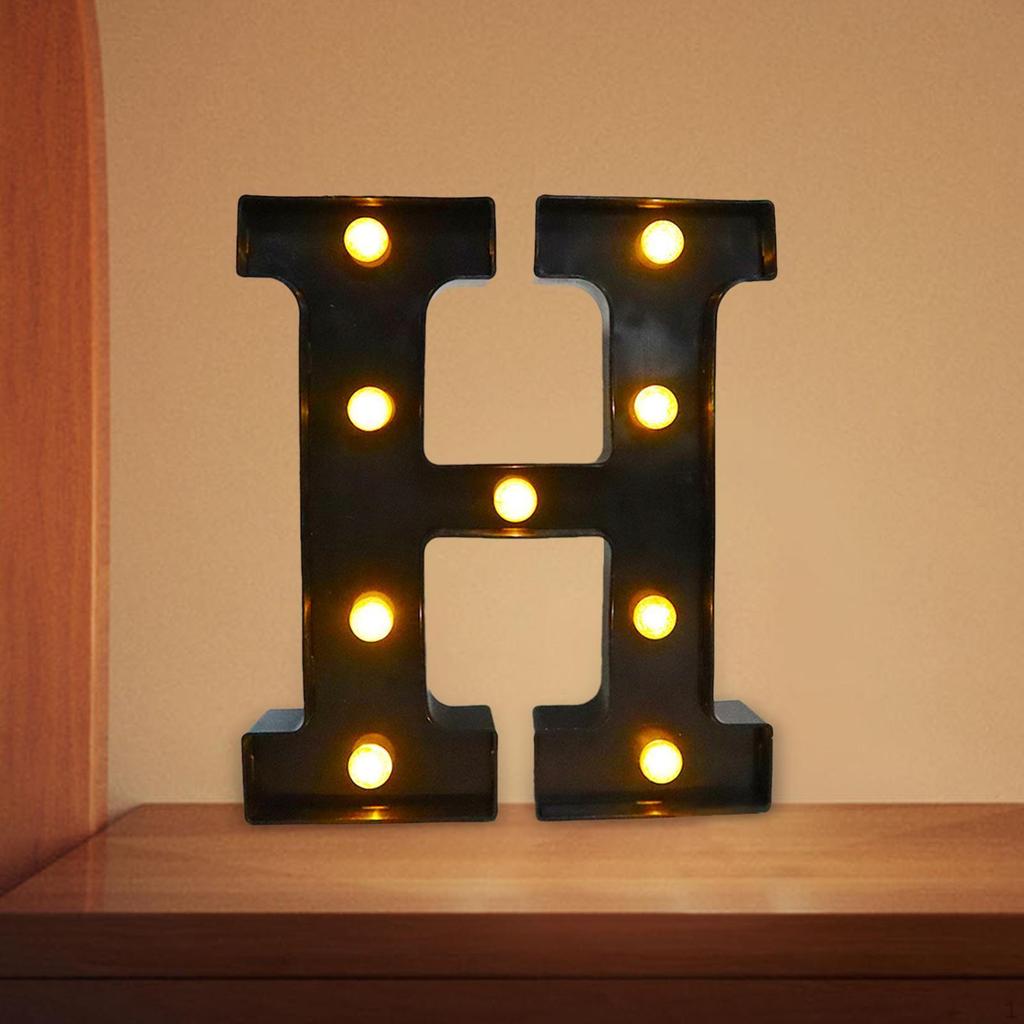 Lighted Marquee Letter Light,Light Up Alphabet Sign Light Anniversary Wedding Wall Home Outdoor Bar
