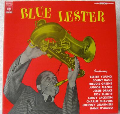 LP Record LESTER YOUNG  Blue Lester SOPU40SY CBS SONY 1974 Japan Jazz Used