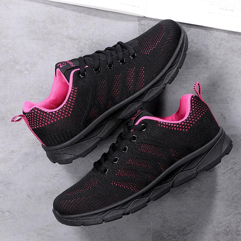 

Дышащие спортивные туфли с сеткой, универсальная мягкая подошва, легкие кроссовки, сетчатые одинарные туфли, удобные 41