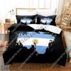 Kpop Cool Argentina Flag Bedding Set Single Twin Full Queen King Size Bed Set Adult Kid Bedroom Duvetcover Sets 3D Print Bed She