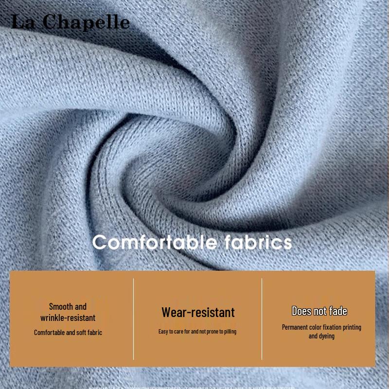 La Chapelle Women's High-Waist Drapey Wide-Leg Pants