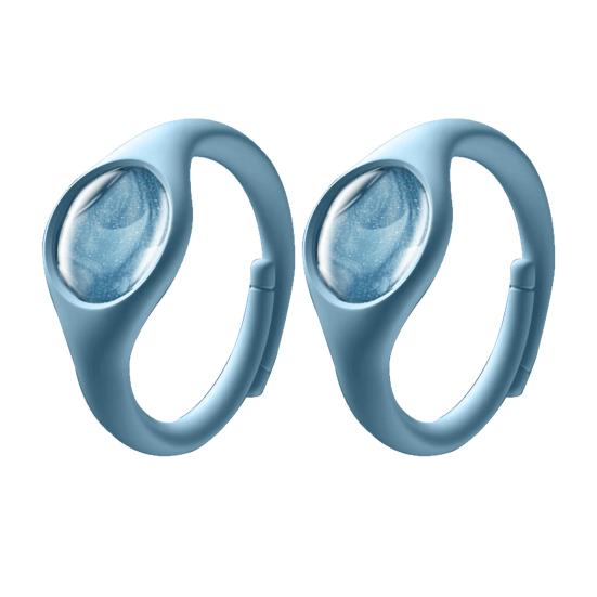 2/5Pcs Silicone Repellent Bracelet Plant Essential Oil Waterproof Long Lasting Outdoor