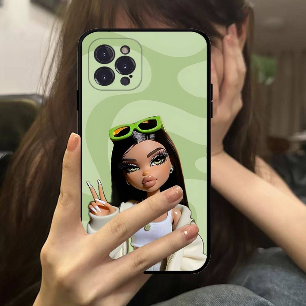Cute B-Bratz D-Doll Phone Case For IPhone 17 16 14 15 13 12 11 Pro Max Plus Silicone Soft Cover
