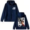 TV Fight Club The Things You Own End Up Owning You Graphic Zipepr Hoodie Men Women Oversized Zip Up Hoodies Coat
