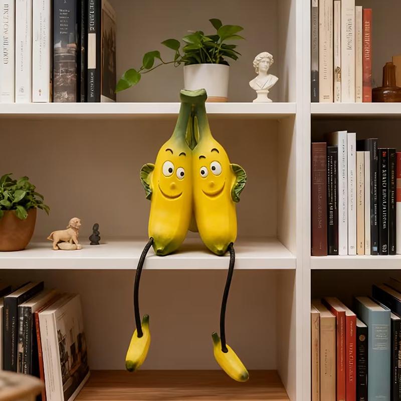 Fun Fruit Sculptures, Featuring Adorable Shapes And Designs Such As Pineapple, Banana, Lemon, And Orange.