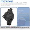 MITZONE Engine Coolant Thermostat Assembly Compatible with BMW E90 E92 E60 E83 323i 325i 328i 330i 335i 525i 528i x3 Z4 128i Replace 11537549476