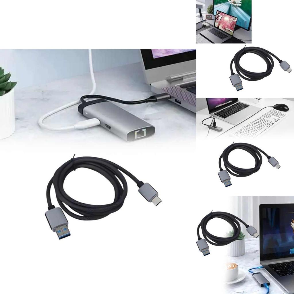 Data Cable Braided Charging Cord With Fast Charging For Smartphone And Tablet Use
