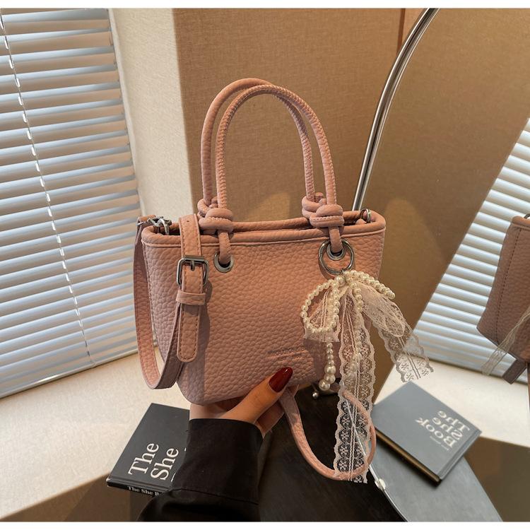 Popular small bag women's summer new fashion messenger bag casual bucket bag