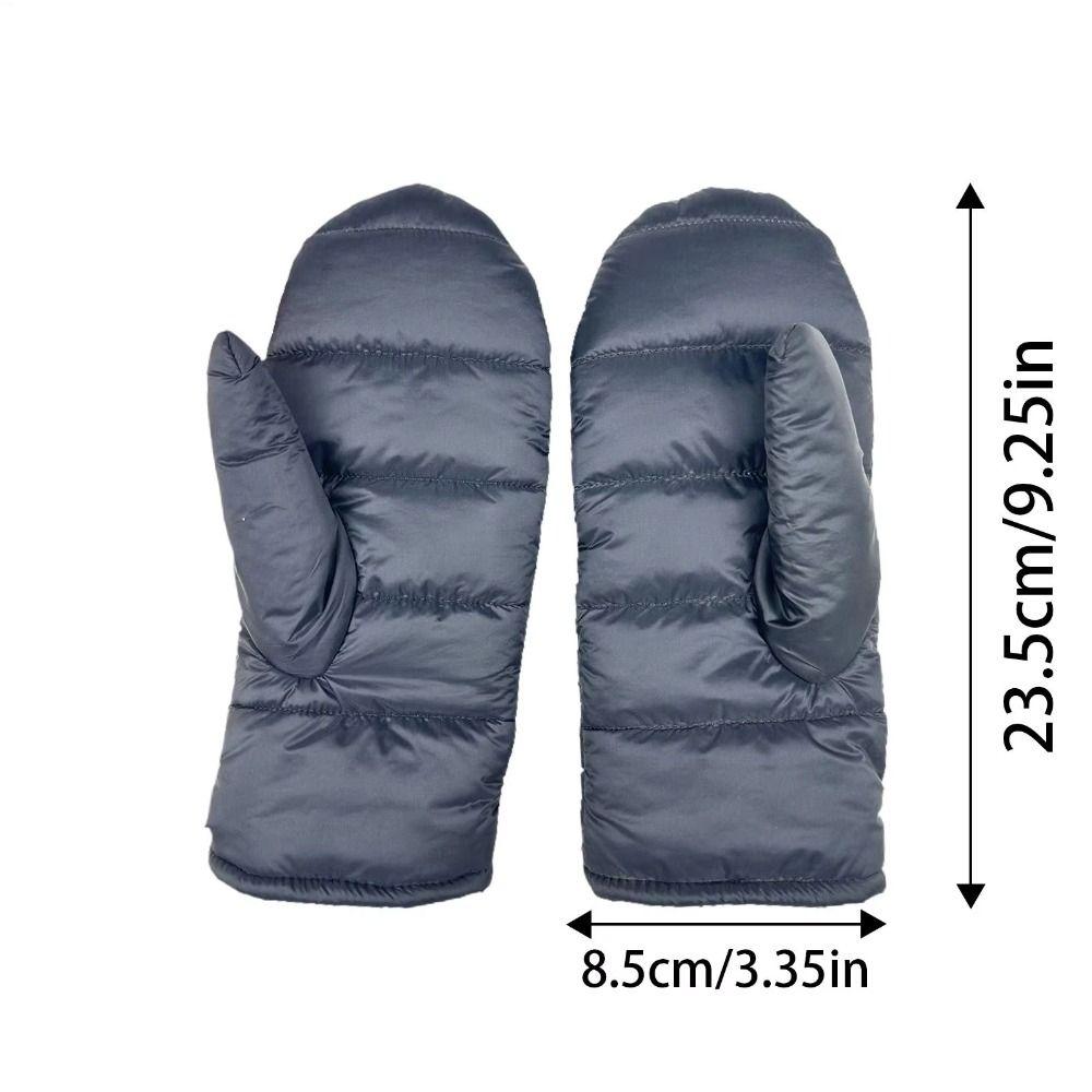 Cold Weather Snow Mittens Waterproof Winter Gloves Cycling Running Ski Gloves  Winter Sports