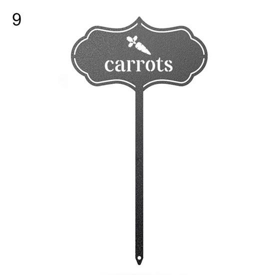 Plant Marker Plug-in Type High Hardness Sharp Tip Fruit Vegetable Garden Stake Plant Tag for Farm