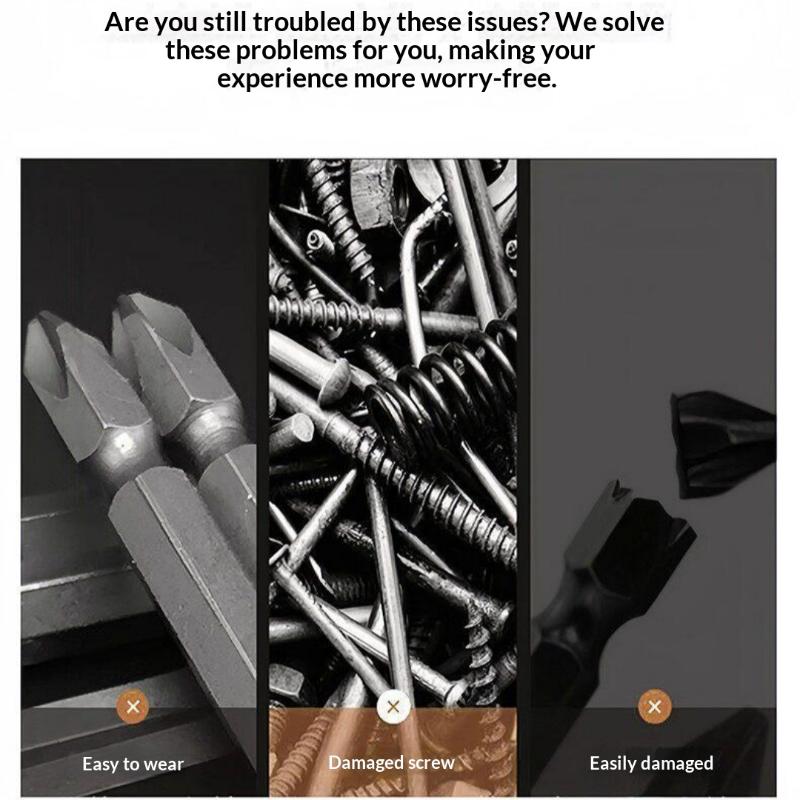 High Efficiency Spring-Loaded Screw Retaining Tool 1/3Pcs Screw Holder Bit for Electricians On-Site Work