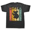 Funny Retro Vintage Koala Bear T Shirts Summer Style Graphic Cotton Streetwear Short Sleeve Birthday Gifts Tshirt Mens Clothing