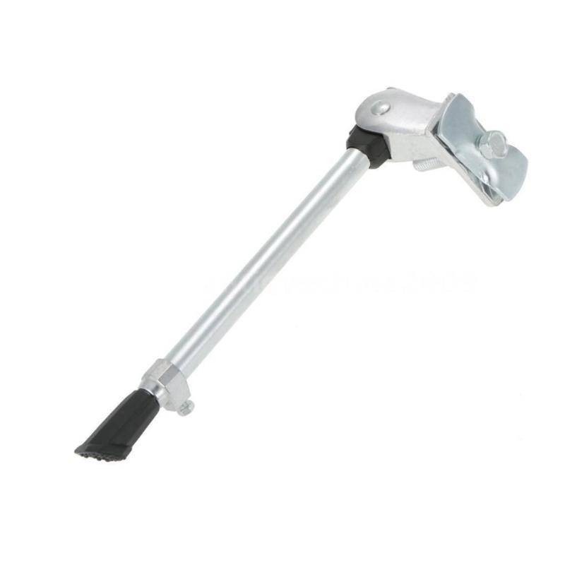 Heavy Type Cycling Kickstand Mountain Bike Kickstand with Double Leg Support for Outdoor Parking серебряный