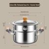 Wutuo 316 Stainless Steel Multi-Purpose Pot with Steamer