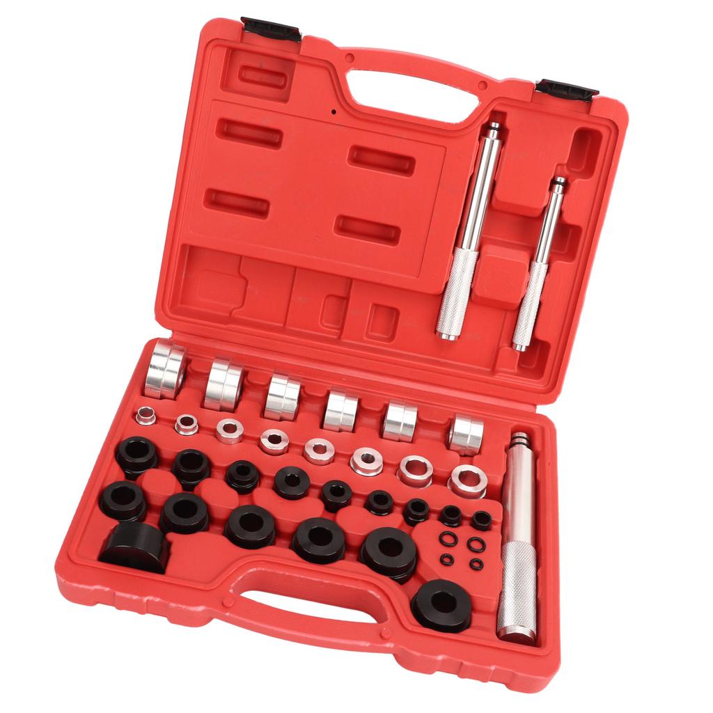 33-delars Master Bushing Driver Set Metriskt och Standard SAE Lager Tätning Borttagning Installatör Driver Kit