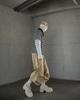 Loeolingladeu 26 Parachute Bermuda Pants Beige
