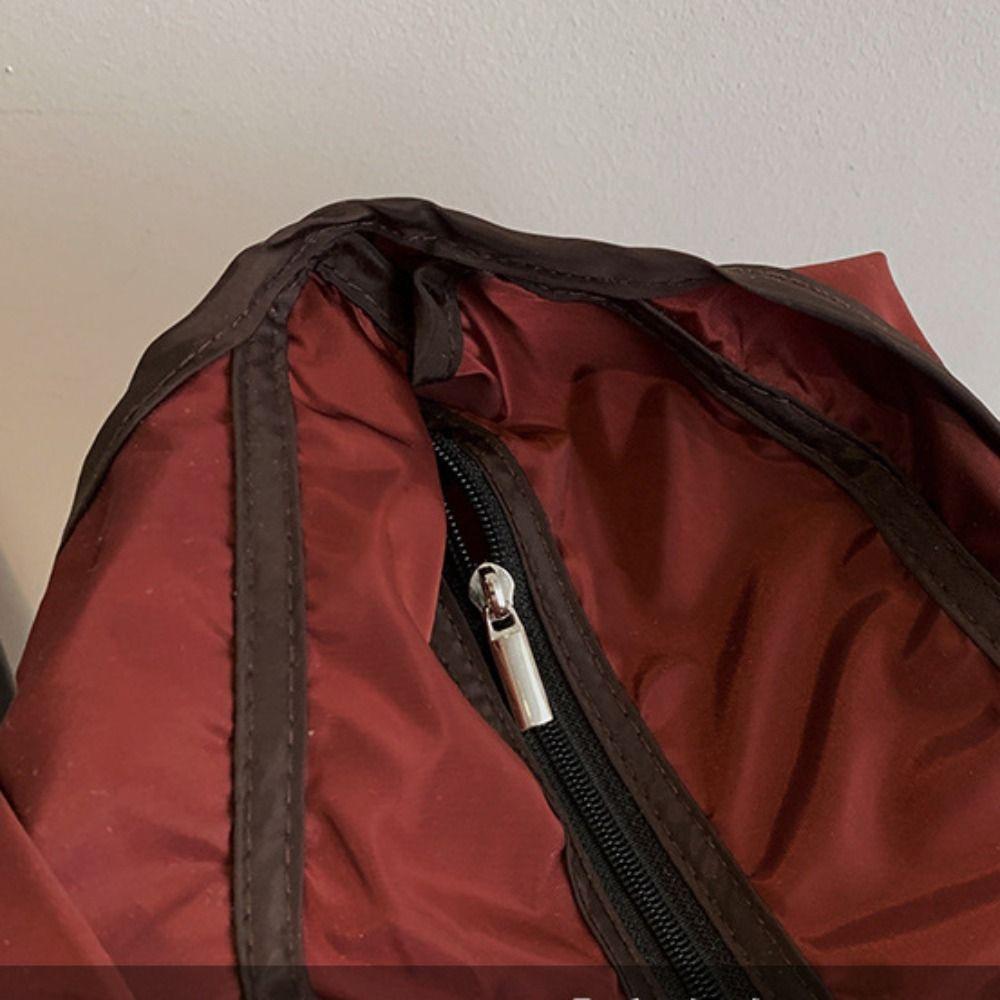 Foldable ~ Fold Folding Shopping Bag Waterproof Grocery Storage Bag Reusable Nylon Tote Bag  Outdoor