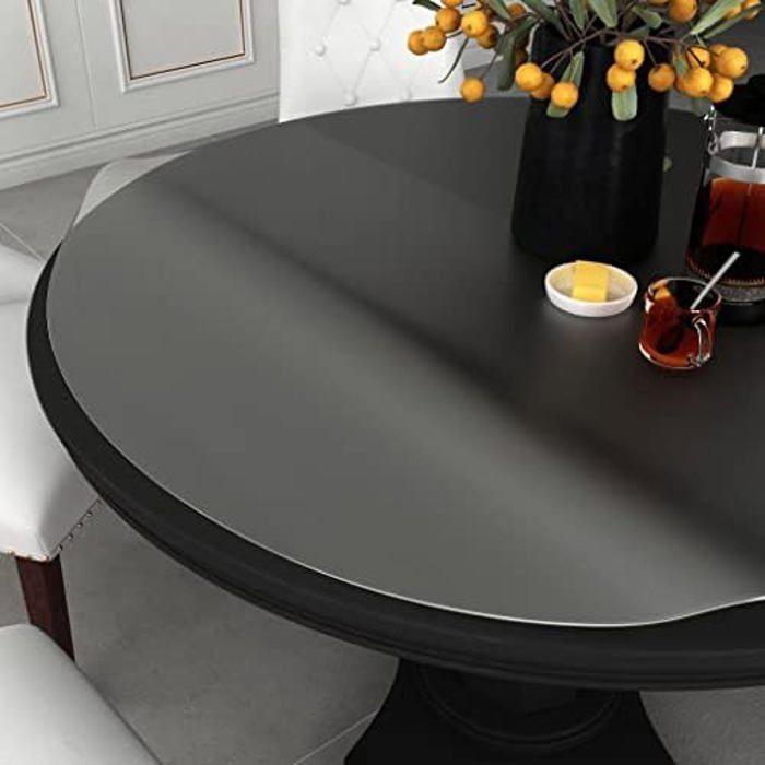 Protecteur de Table - VIDAXL - Ø 100 cm - Imperméable - PVC Souple - 2 mm d'Épaisseur