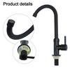 Single Lever Cold Water Tap for Kitchen Made of Plastic Steel Material