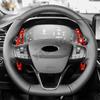 2X Gear Extension Interior Accessories ABS Shift Paddle For Ford Focus Escape Kuga 2016-2020 EVOS 2022 Steering Wheel Shifter