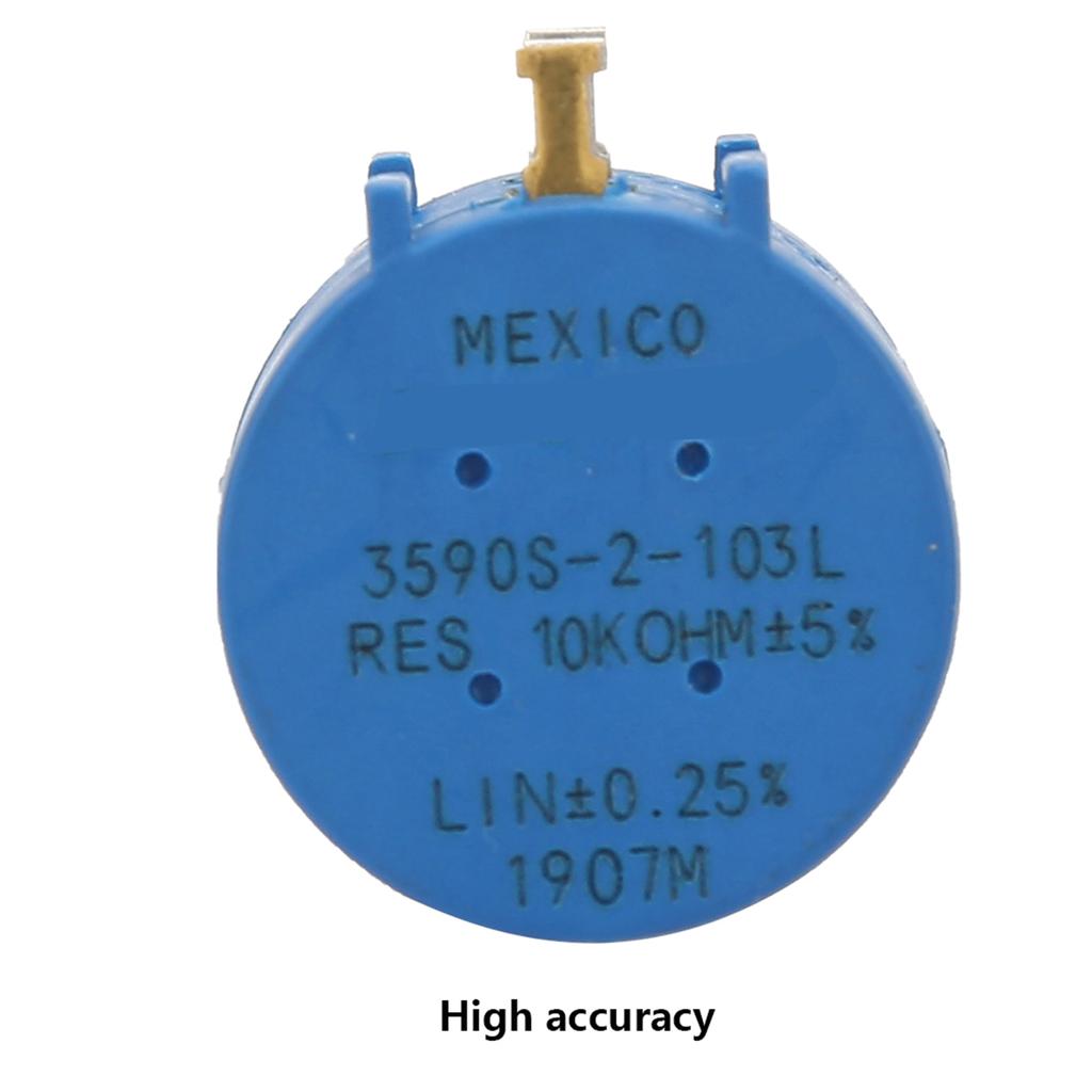 2W High Accuracy Multiple Circles Wirewound Potentiometer 3590S2103L 10k Ohm