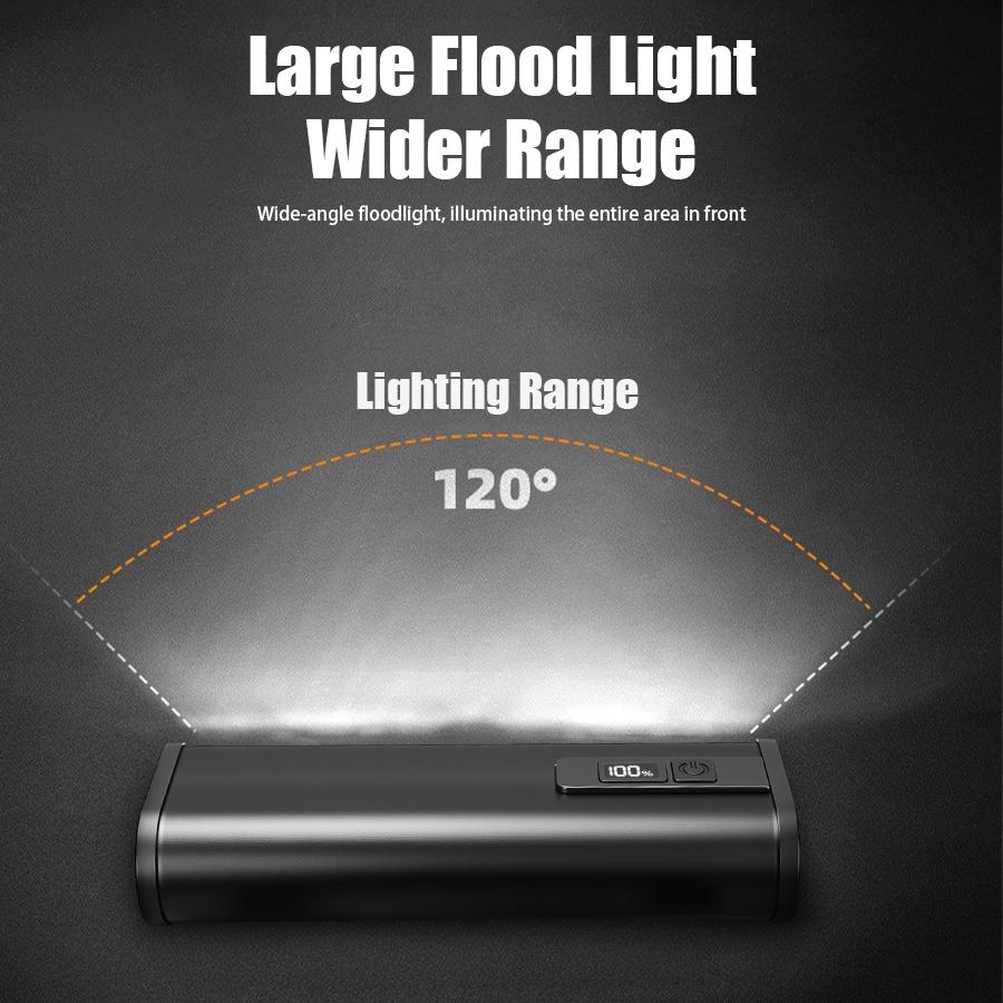 4000MAH 22 LED Alumin Bike Bicycle Light C Rechargeable Bicycle Lights MTB Flashlight Headlight for Cycling Bicycle Front Lamp