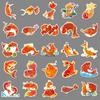 50 Koi Fish Chinese New Year Waterproof Decorative Phone Case Stickers