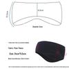 Polar Fleece Ear Warmer Headband: Windproof, Cold Protection for Cycling, Skiing, and Outdoor Sports