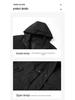 Unisex Windbreaker: Trendy Waterproof Hooded Jacket for Autumn and Spring