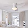 2025 Retro Ceiling Fan Light with Integrated Variable Frequency Chandelier for Living and Dining Rooms