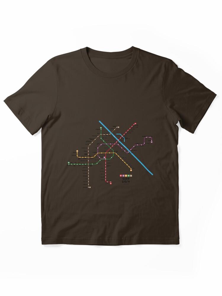 Metro WIEN U-Bahn Map Essential T-Shirt