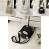 Adorable Mini Lamb Shoulder Bag Lightweight Canvas Backpack For Kids And Teens