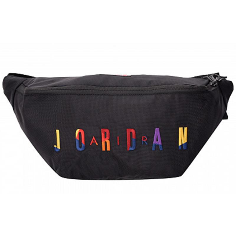 

Jordan Polyester Fanny Pack Crossbody Bags Regular Unisex Black Jordan 9A0255-K5T чёрный