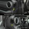 Carbon Fiber ABS Dash AC Air Vent Outlet Cover Trim For Jeep Wrangler JL JT 18+