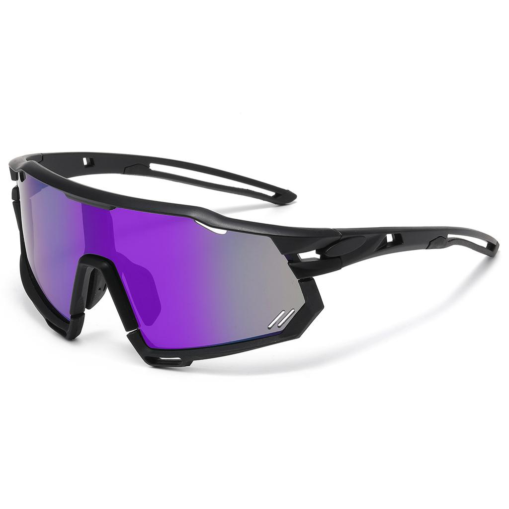 New Cross Border Cycling Sunglasses Outdoor Sports Colorful Windproof Men's Women's Large Frame Mountaineering Glasses