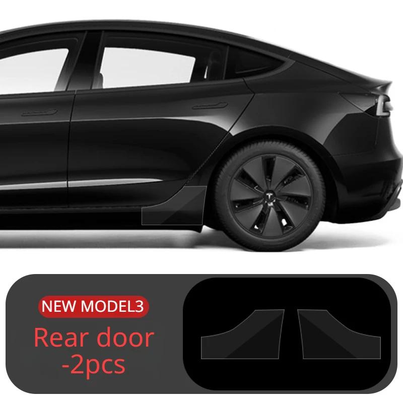 Car Body Protective Film for Tesla Model 3 Highland 2024 TPU Transparent Film Scratch Resistant Invisible Car Cover Accessories