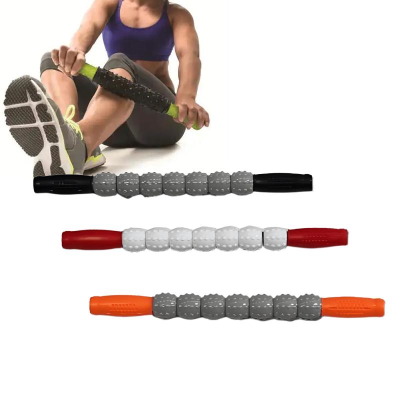 Massage Muscle Stick Seven Ball Wolf Tooth Fascia Sticks Relaxation Roller Yoga